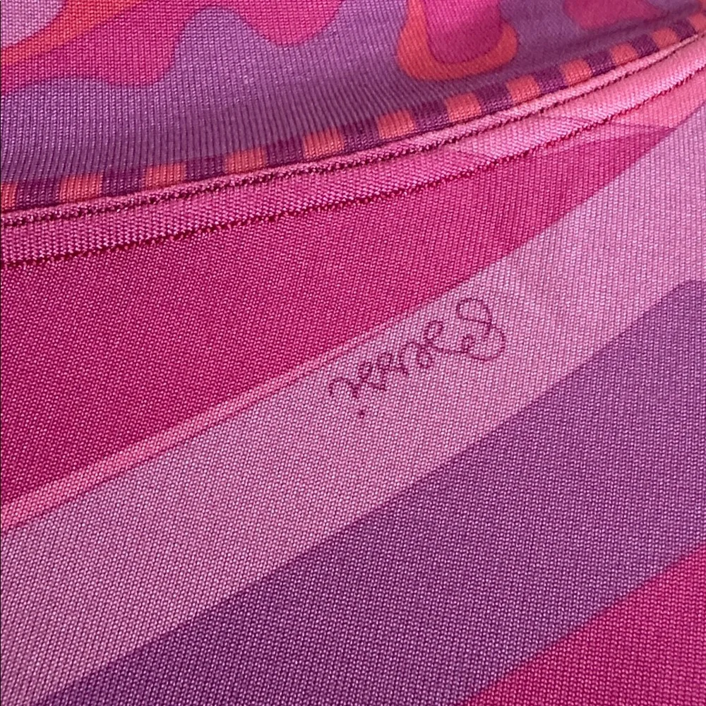 AVERADO BESSI Pucci-Esque Pink Ladies Who Lunch Cocktail SHIFT Dress sz Medium - Picture 3 of 8